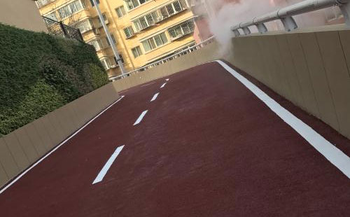景泰彩色路面